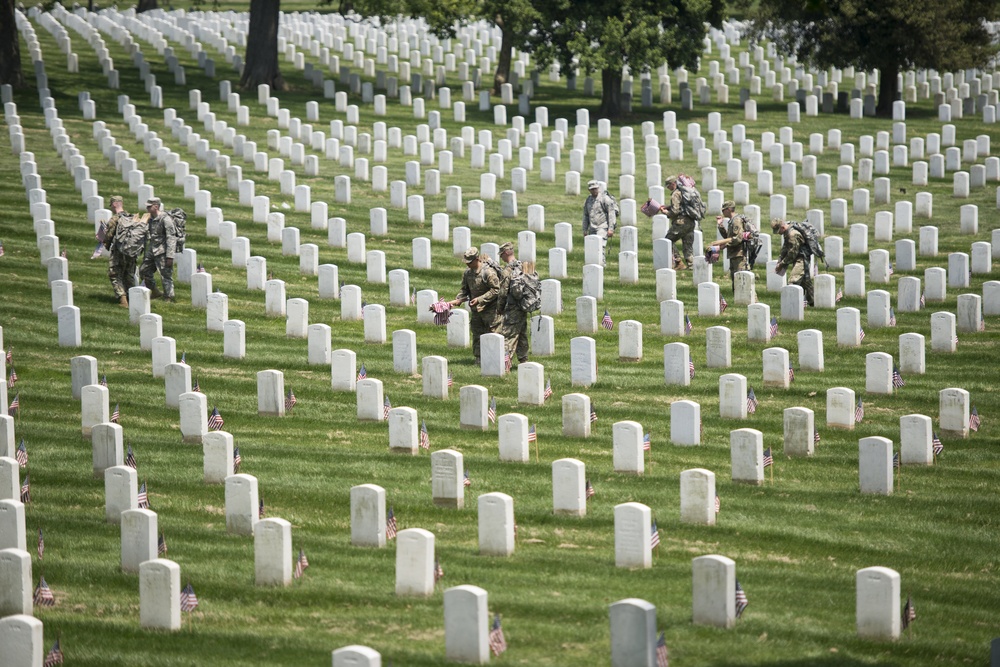 Flags-In at Arlington National Cemetery