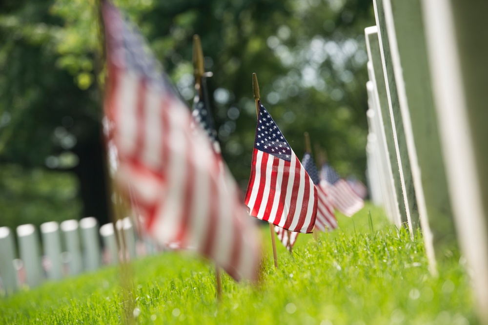 Flags-In at Arlington National Cemetery