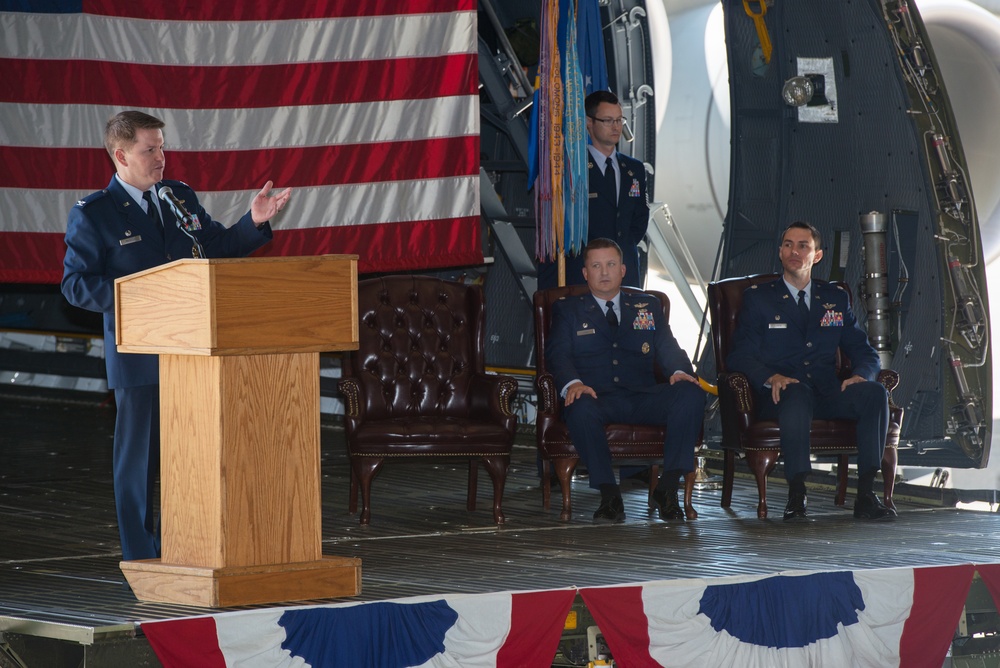 22nd Airlift Squadron’s Change of Command