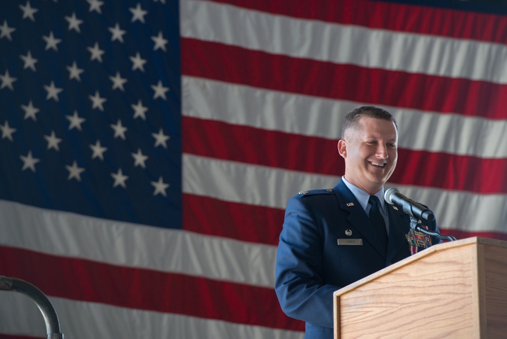 22nd Airlift Squadron’s Change of Command