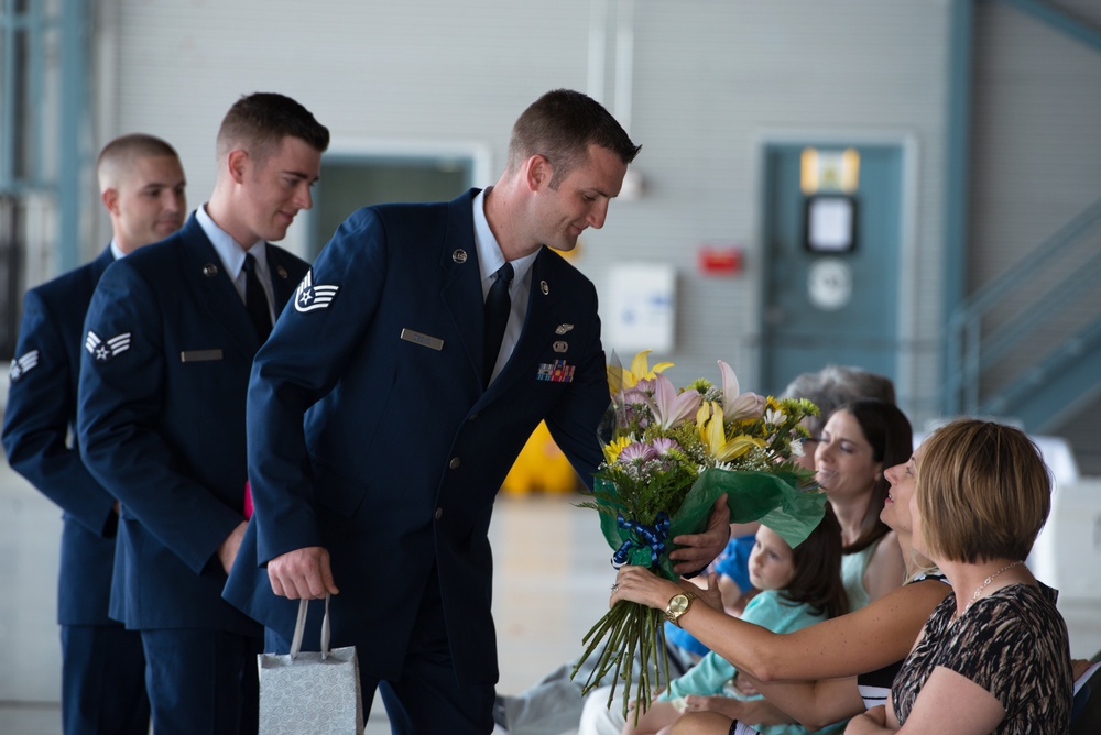 22nd Airlift Squadron’s Change of Command.