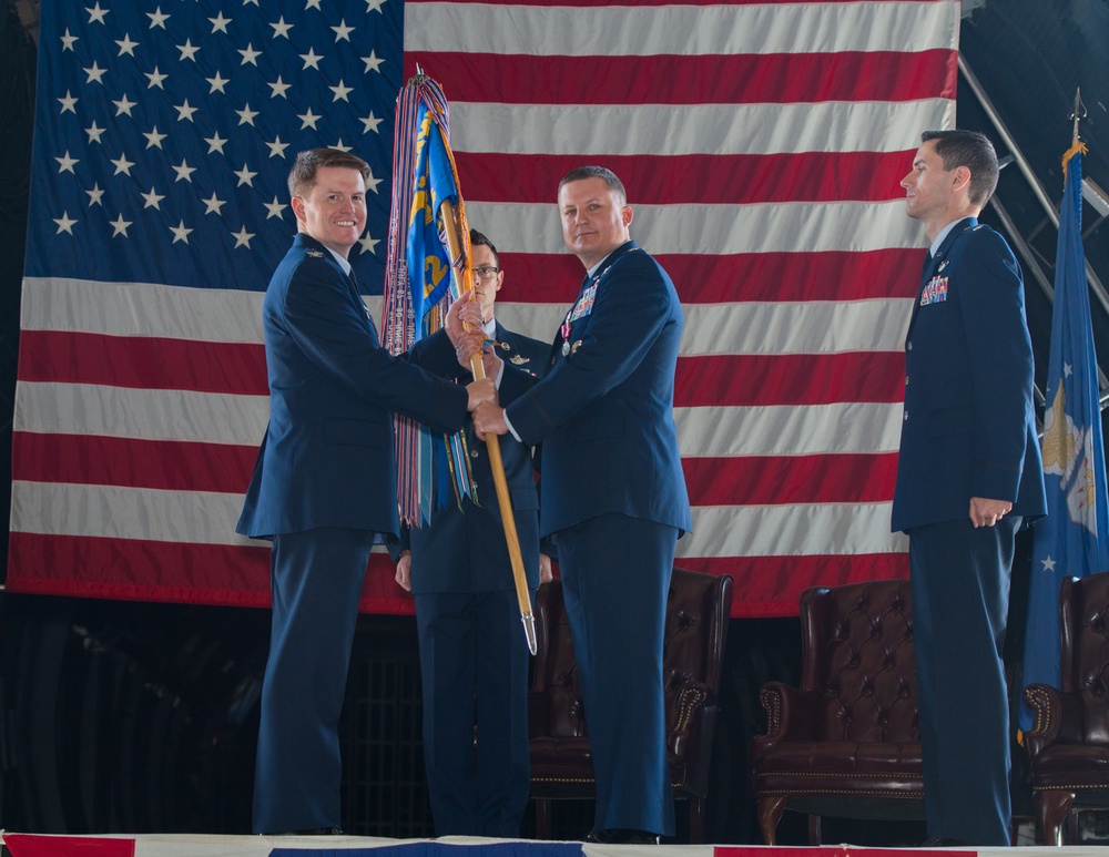 22nd Airlift Squadron’s Change of Command