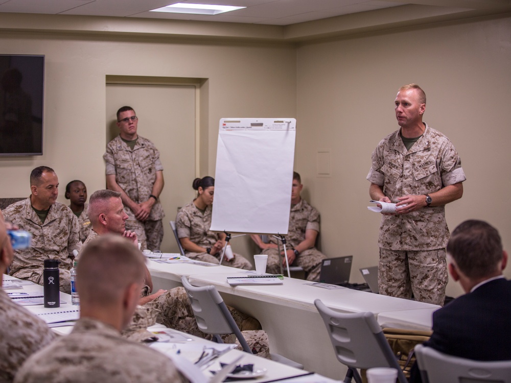 1st Marine Division Commanders' Conference