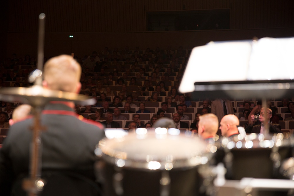 U.S. Marine Band performs concert for French communities