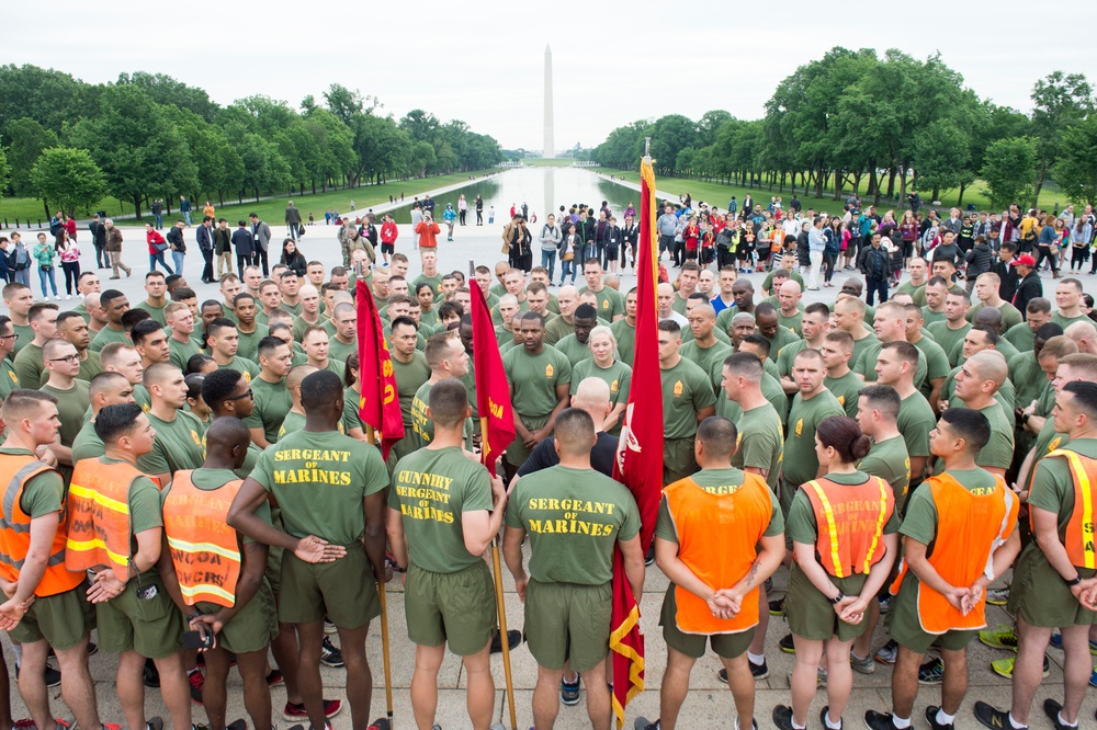 Staff Non-Commissioned Officer Academy Monument Run