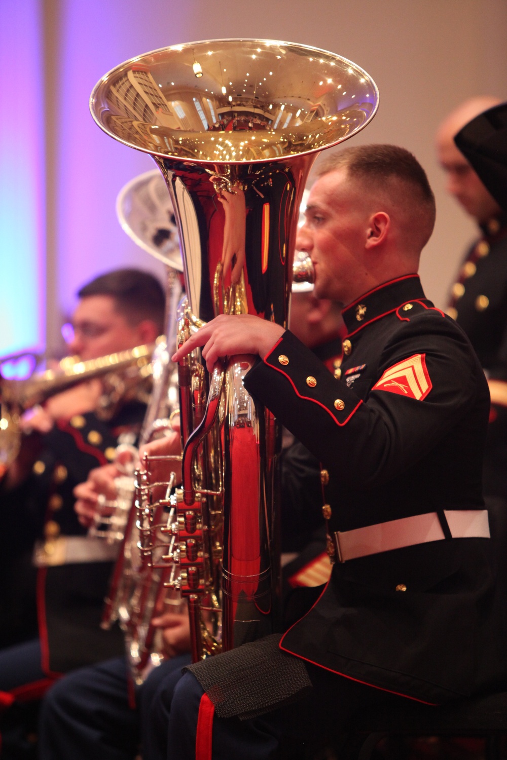 2nd MAW band strives for greatness: Supports military, local community musical needs