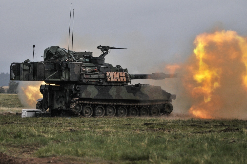 Operation Gunsmoke 2016, 65th Field Artillery Brigade, Camp Guernsey, Wyo.