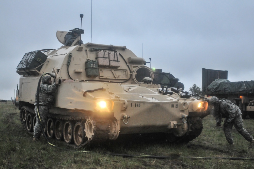 Operation Gunsmoke 2016, 65th Field Artillery Brigade, Camp Guernsey, Wyo.