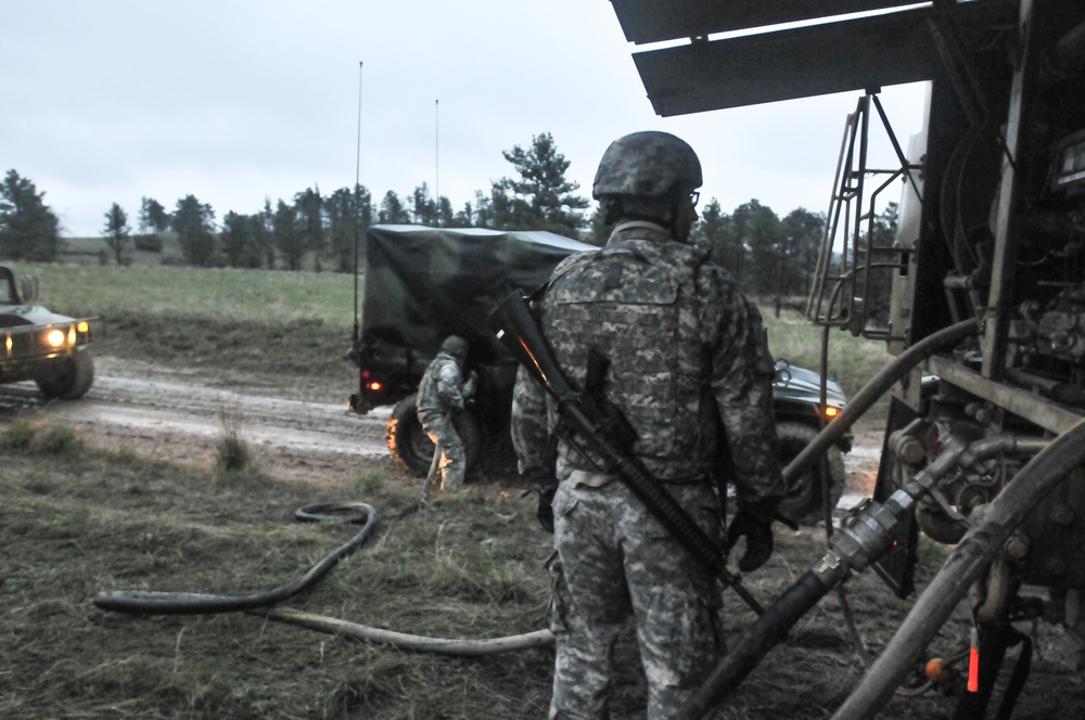 Operation Gunsmoke 2016, 65th Field Artillery Brigade, Camp Guernsey, Wyo.