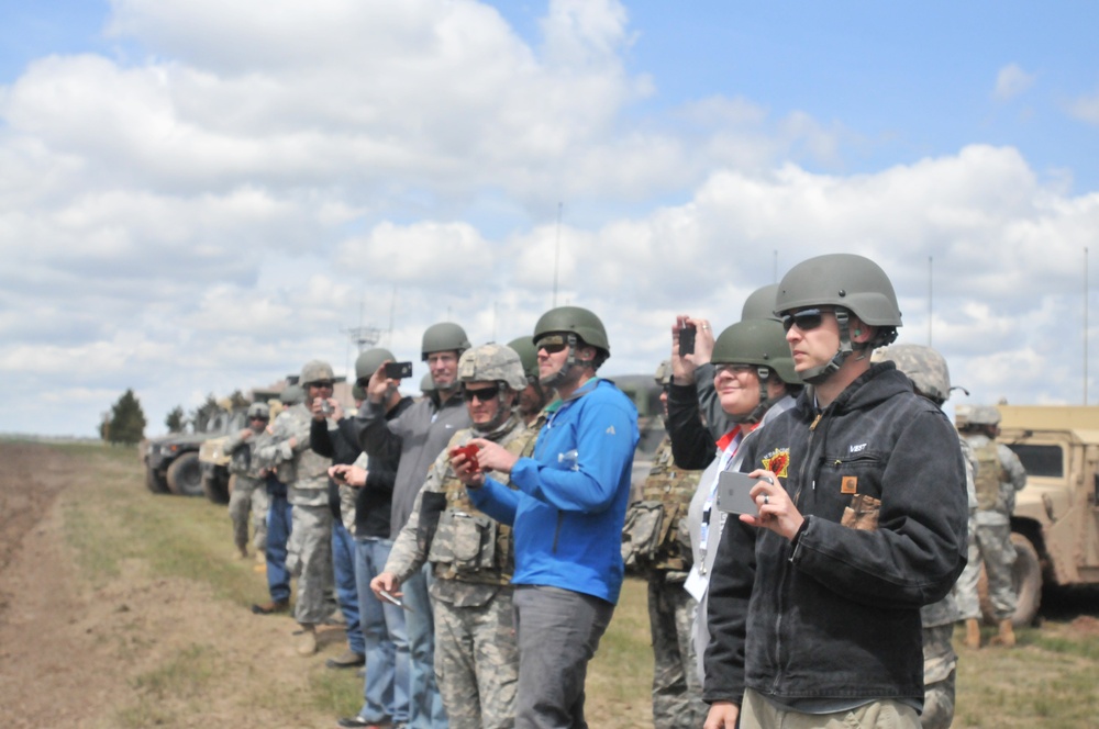 Operation Gunsmoke 2016, 65th Field Artillery Brigade, Camp Guernsey, Wyo.