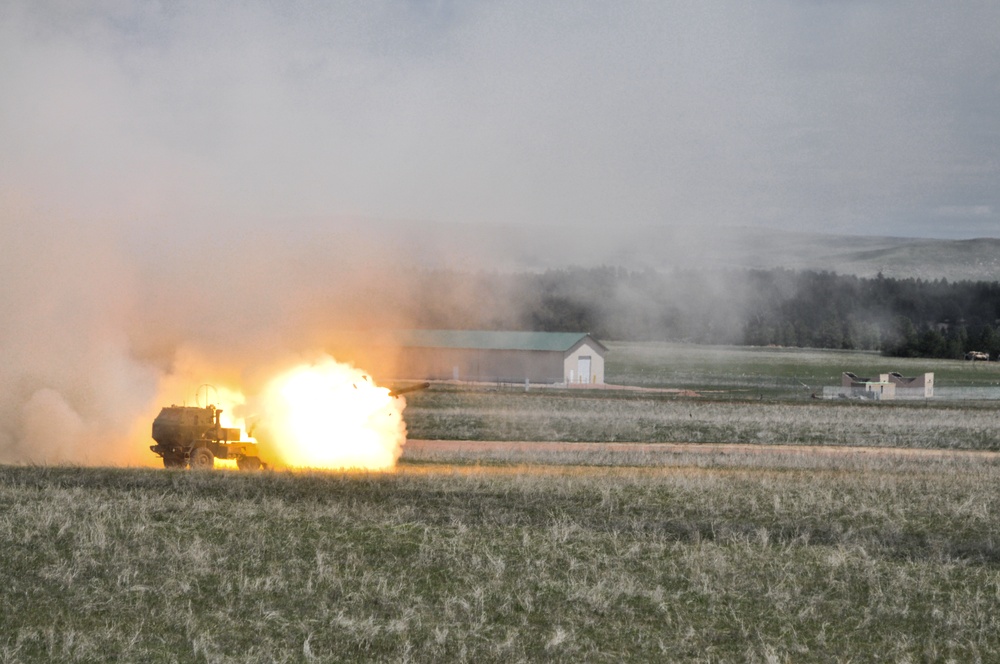 Operation Gunsmoke 2016, 65th Field Artillery Brigade, Camp Guernsey, Wyo.