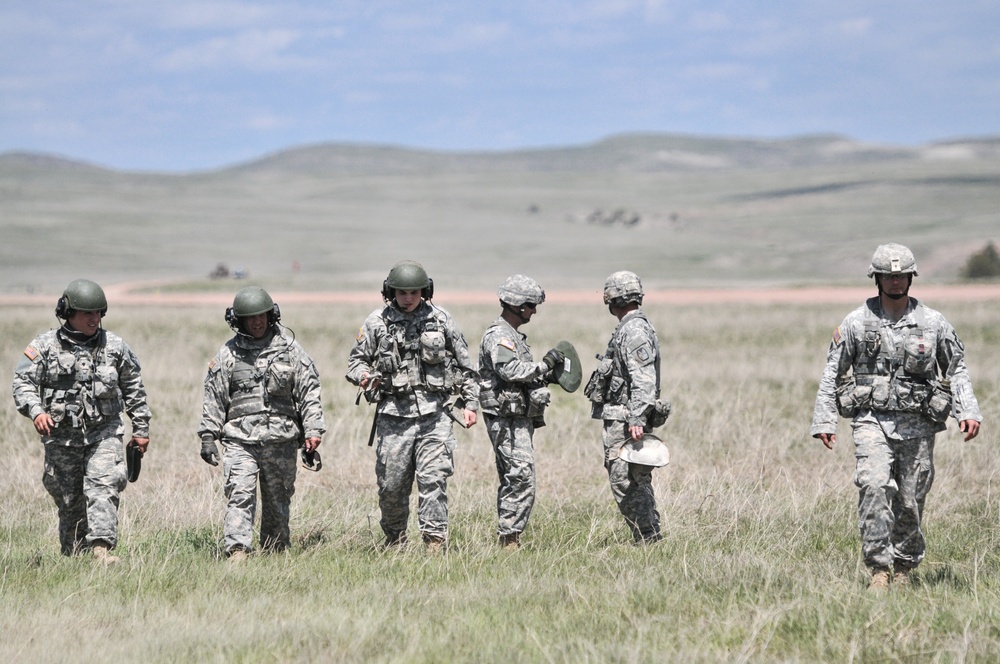 Operation Gunsmoke 2016, 65th Field Artillery Brigade, Camp Guernsey, Wyo.