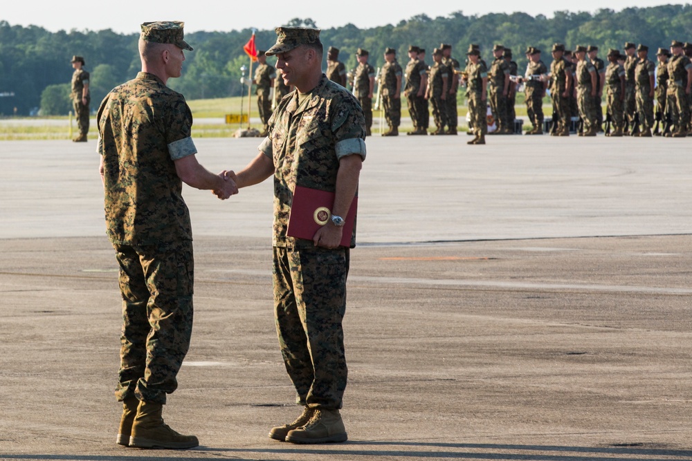 MAG-14 Change of Command
