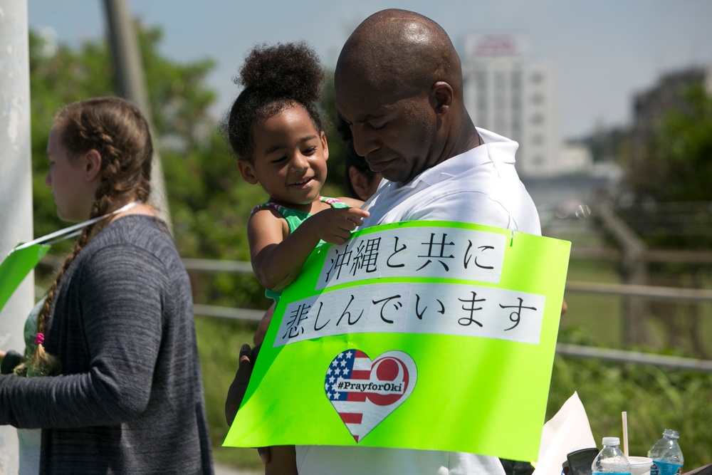 Local Okinawan church shows support during period of unity and mourning
