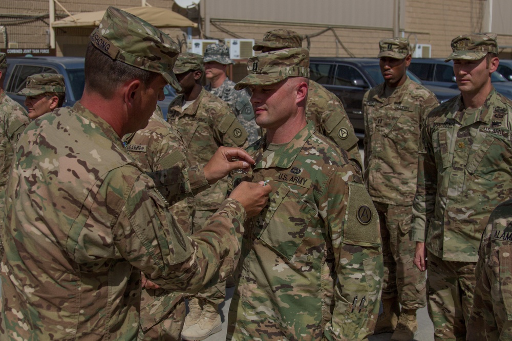 USARCENT Soldiers earn Army Fitness Badge in Kuwait