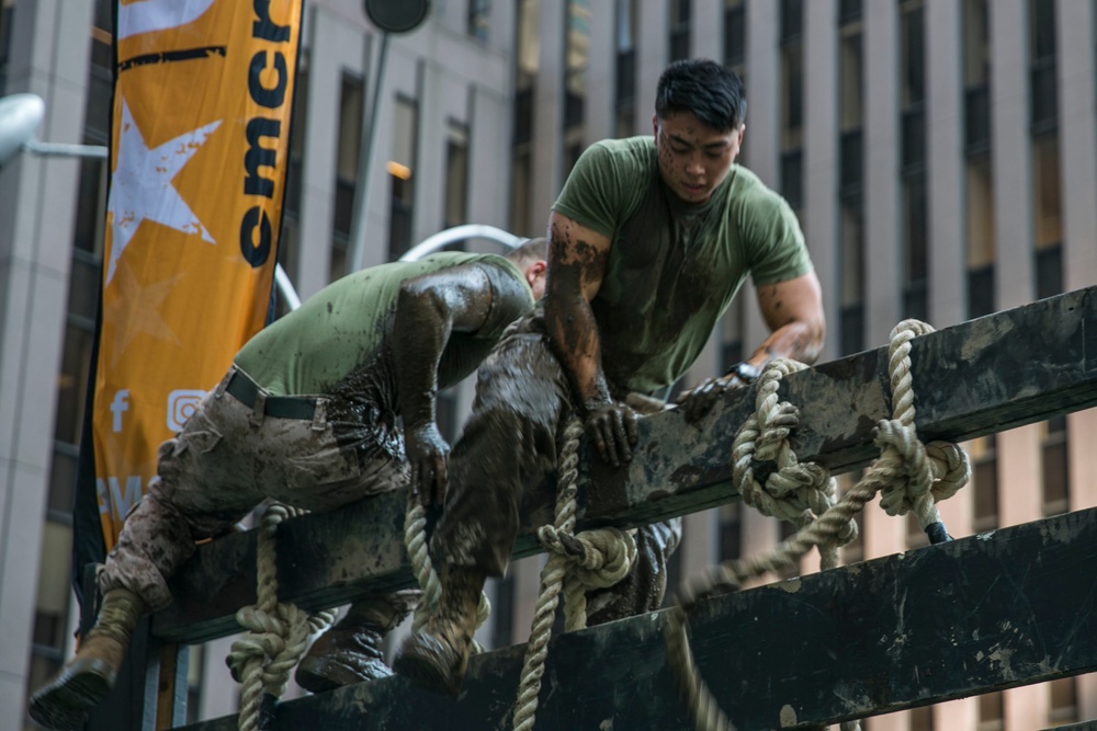 24th MEU Marines tackle obstacle course on Fox and Friends Weekend