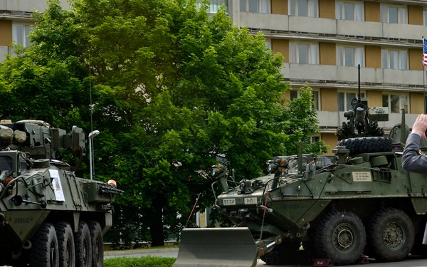 2nd Cavalry Soldiers Stand Tall for Visit from Prime Minister of Czech Republic