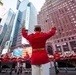 Battle Color Detachment performs at Times Square