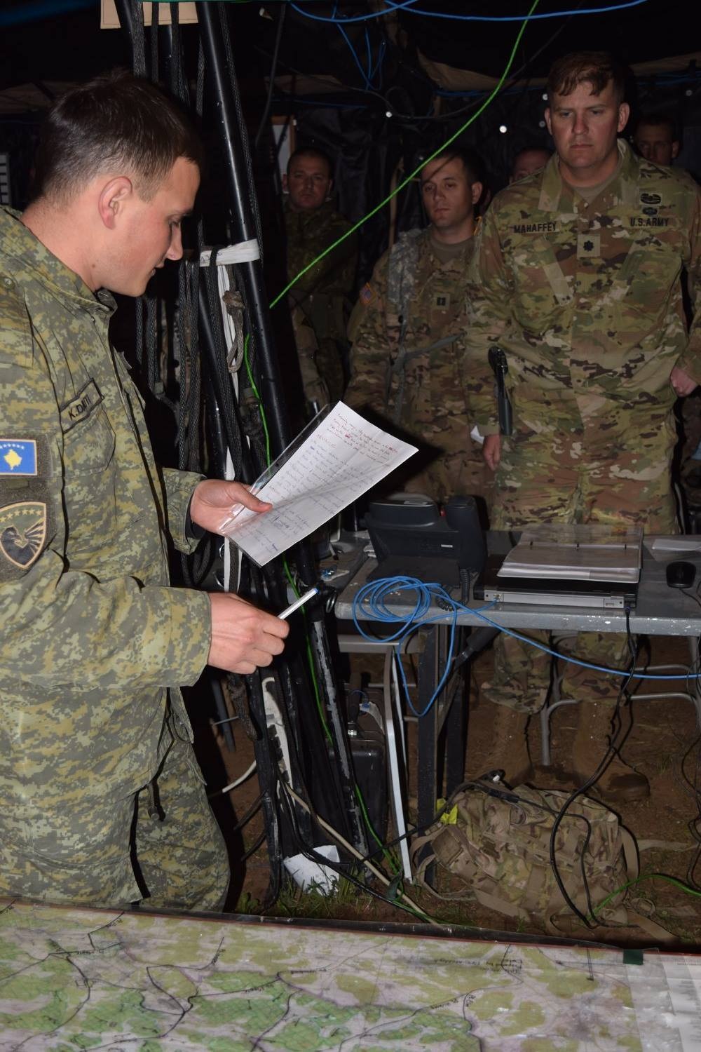 Kosovo Security Forces join War Paint Squadron for Combined Resolve