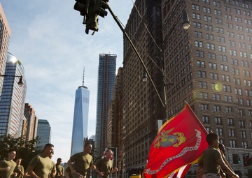 Marines with 24th MEU run for the fallen during Fleet Week