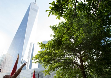 Marines with 24th MEU run for the fallen during Fleet Week