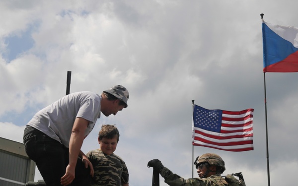 Get There, Do Something, Show the World: 2nd Cavalry Regiment Joint Static Display
