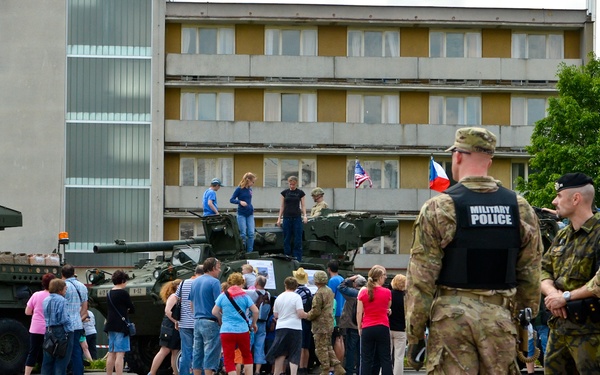 Get There, Do Something, Show the World: 2nd Cavalry Regiment Joint Static Display