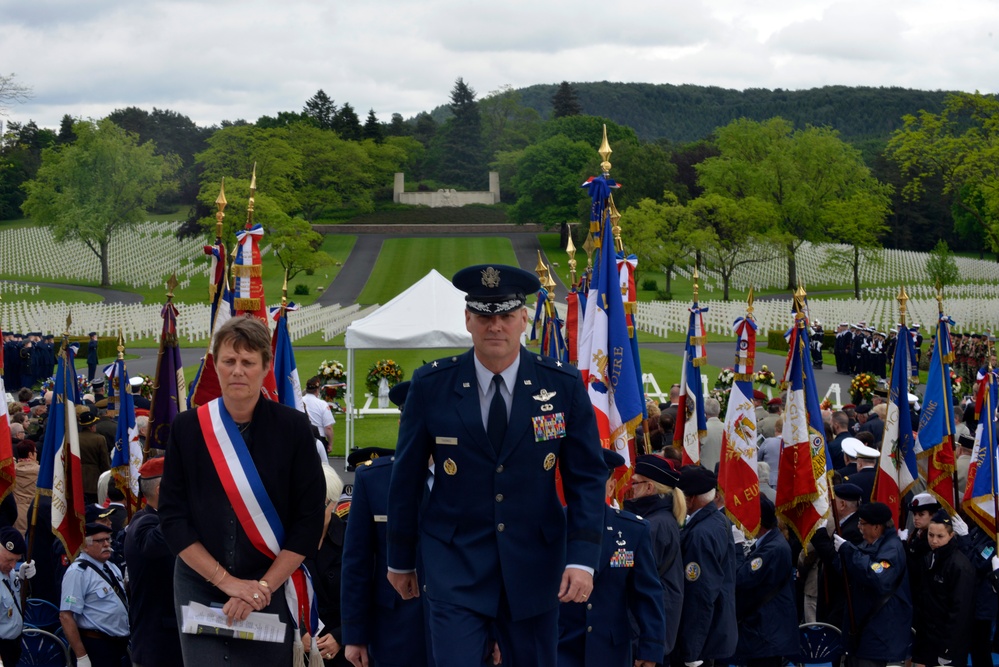 U.S., French honor fallen