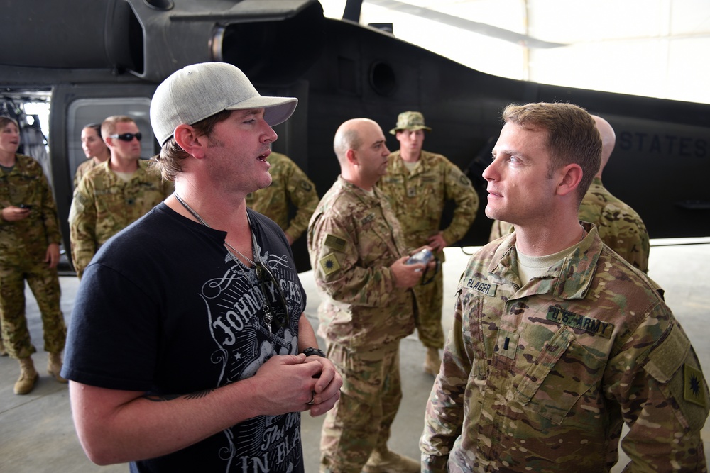 National Guard USO Tour: Day 2