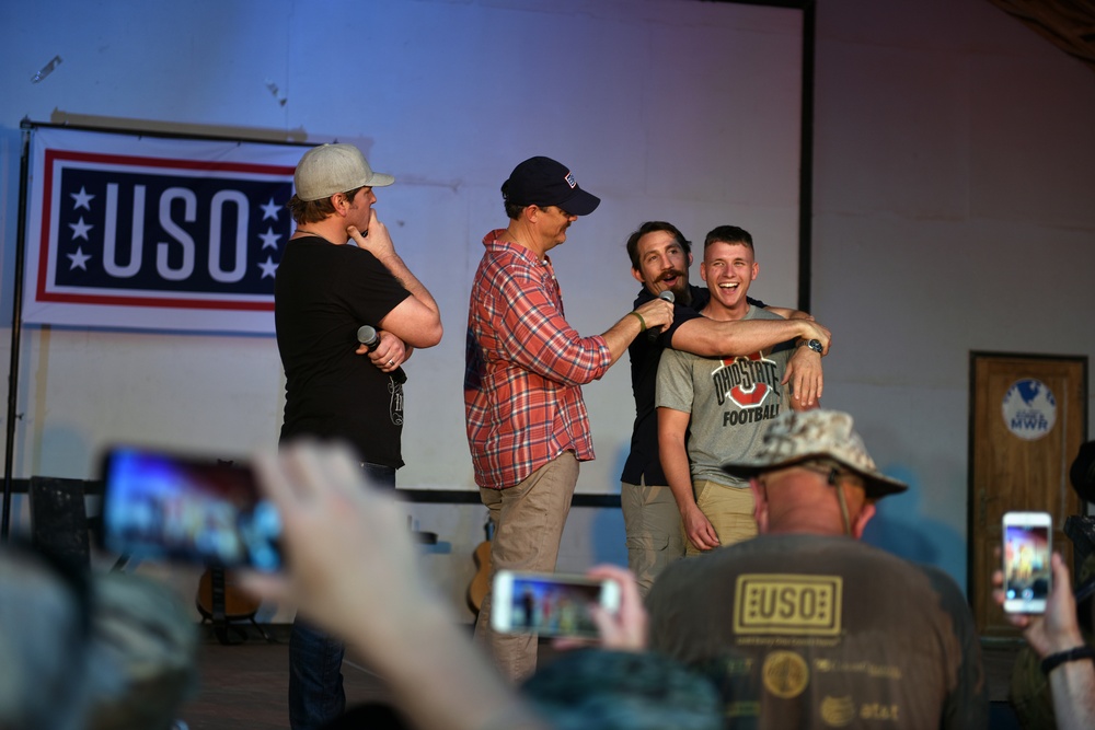 National Guard USO Tour: Day 2