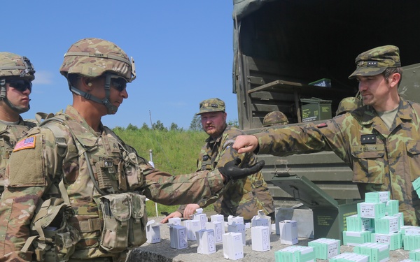 2nd Cavalry Soldiers Train and Stand with Czech Allies