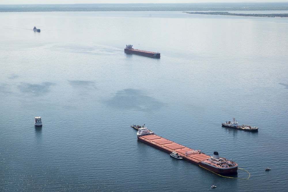 Gros Cap Grounding response continues on Lake Superior