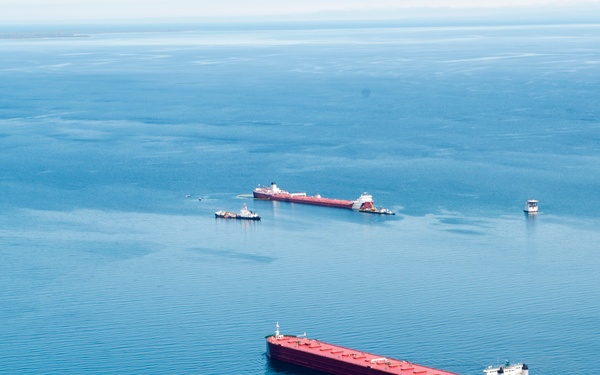Gros Cap Grounding response continues on Lake Superior
