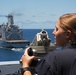 USS San Diego UNREPs with USNS Guadalupe