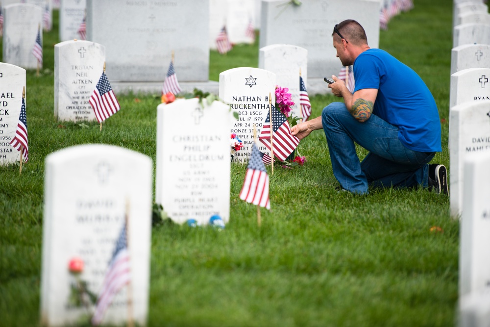 Memorial Day in Arlington National Cemetery