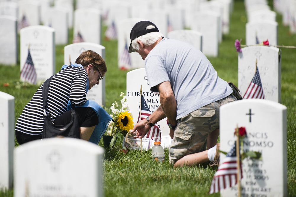 Memorial Day in Arlington National Cemetery