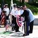 Col Muchow lays wreath at Memorial Day Ceremony