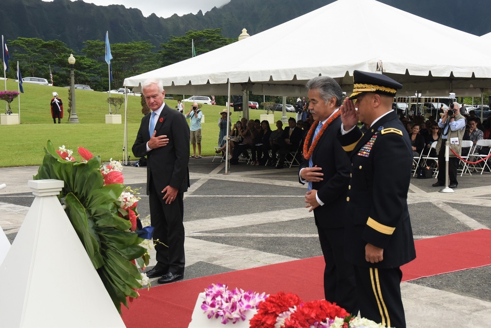 Commanders Gather for Hawaii Memorial Day Ceremony