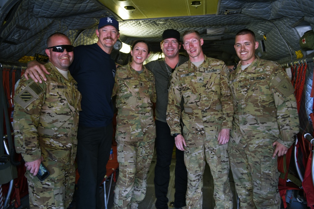 National Guard USO Tour: Day 3