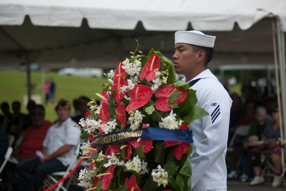 2016 Governor’s Memorial Day Ceremony at the Hawaii