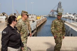 Honorable Hammack assesses enduring bases in USARCENT