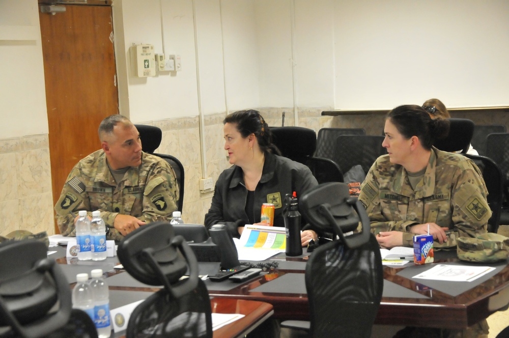 Hon. Katherine Hammock visits Task Force Strike
