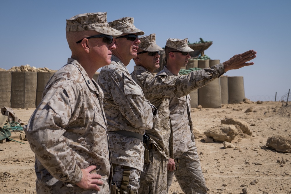 MARCENT Commander Visits Marines in CENTCOM