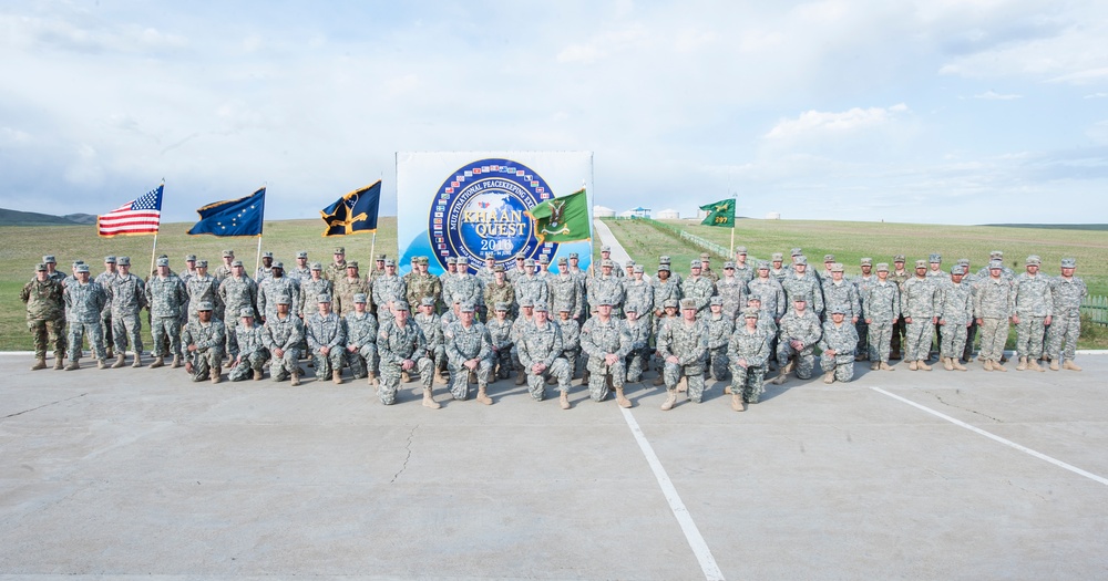 The Alaska Army National Guard formation photo in commemoration of Memorial Day