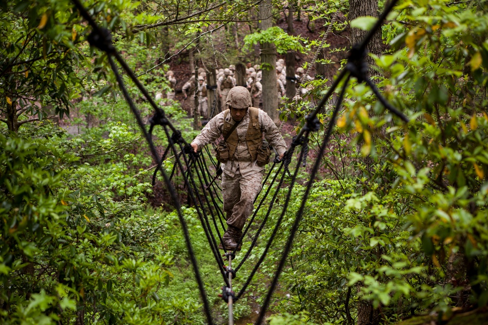 OCS Instructors at Combat Course