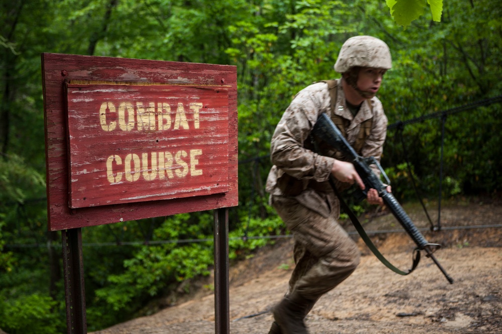 OCS Instructors at Combat Course