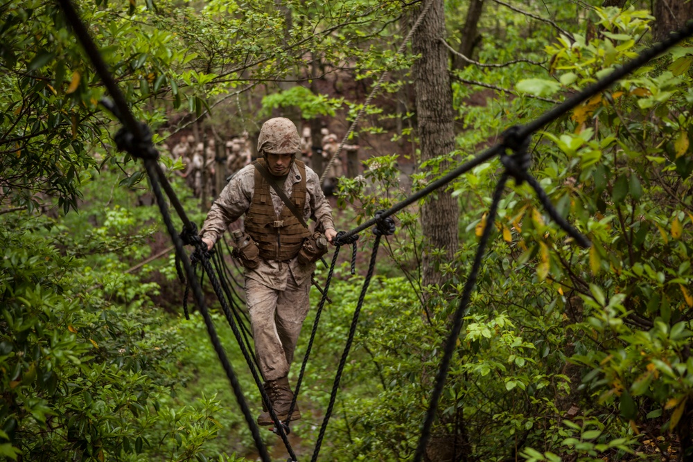 OCS Instructors at Combat Course