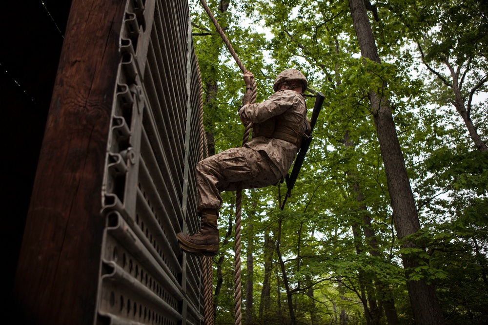 OCS Instructors at Combat Course