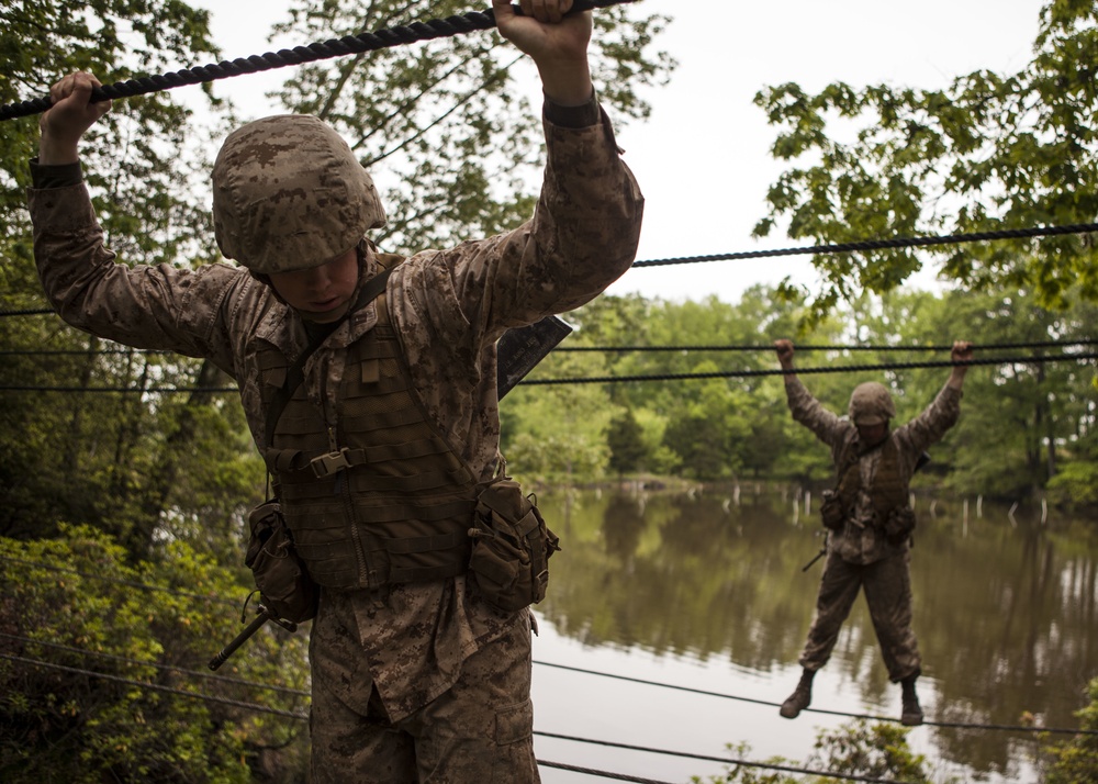 OCS Instructors at Combat Course