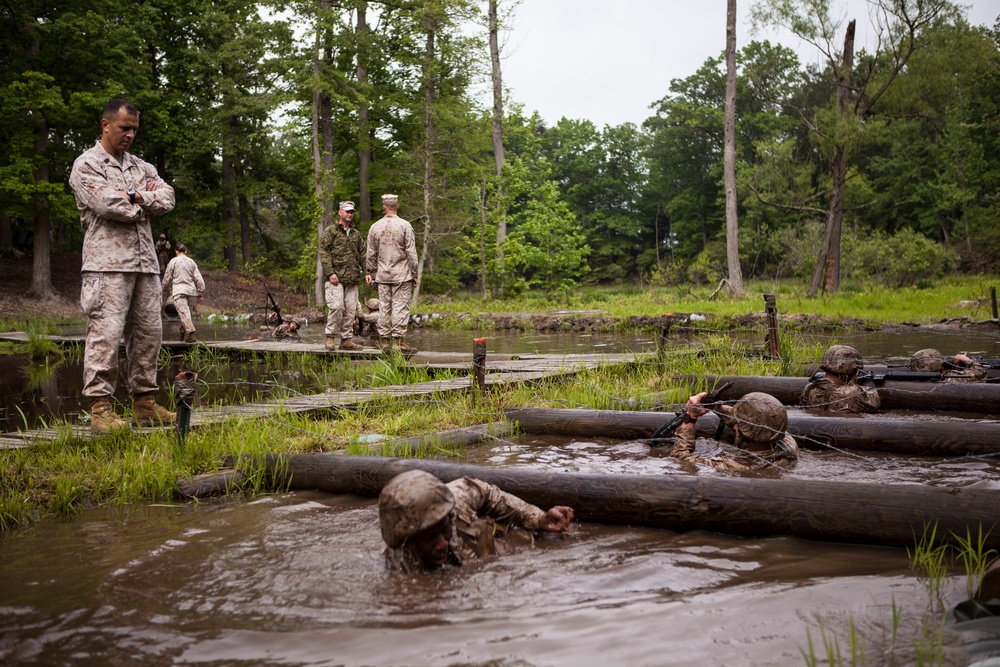 OCS Instructors at Combat Course